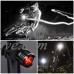 Nitemate Bike Lights Front and back Set With Free Tail Light  USB Rechargeable Bike Headlight and Helmet Light 2 in 1 - B072N7RY6F